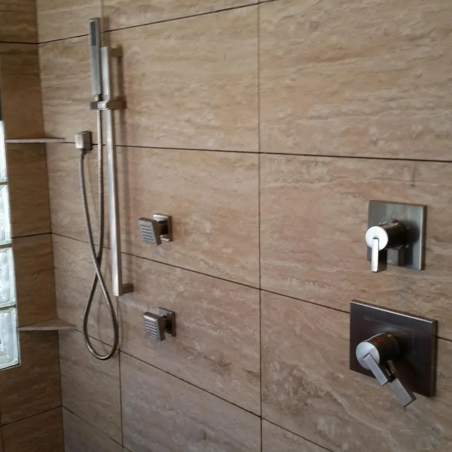 Shower fixture installation for Water Heater Installation in Pensacola Station